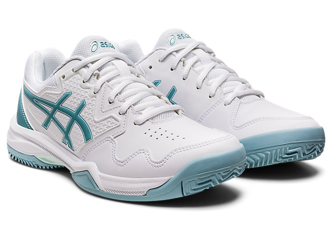 Tenisove Tenisky Asics Gel-dedicate 7 Clay Damske Biele Modre | 86194-HLTY