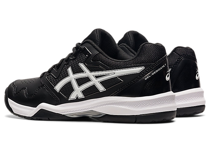 Tenisove Tenisky Asics Gel-dedicate 7 Damske Čierne Biele | 36124-SUIJ