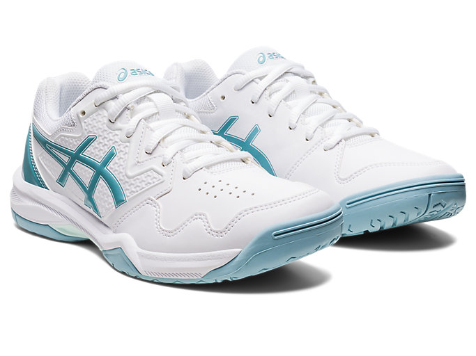 Tenisove Tenisky Asics Gel-dedicate 7 Damske Biele Modre | 39052-FRMI