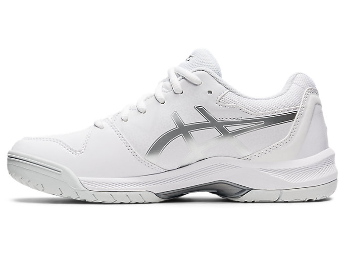 Tenisove Tenisky Asics Gel-dedicate 7 Damske Biele Strieborne | 62193-OIWA