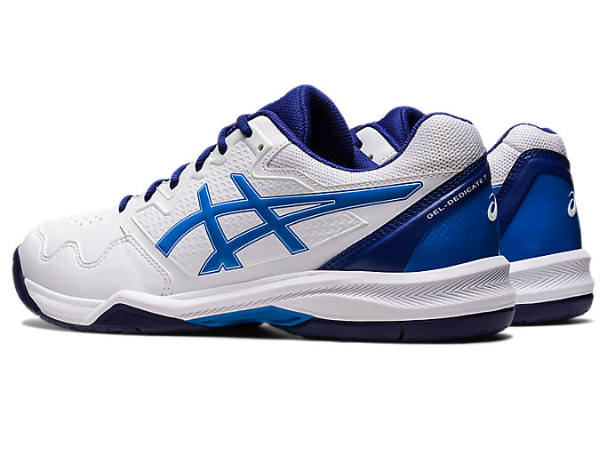 Tenisove Tenisky Asics Gel-dedicate 7 Panske Biele Modre | 24069-UAYS