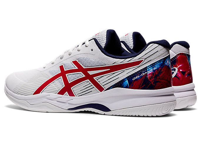 Tenisove Tenisky Asics Gel-game 8 L.E. Panske Biele Červené | 06915-SKEZ