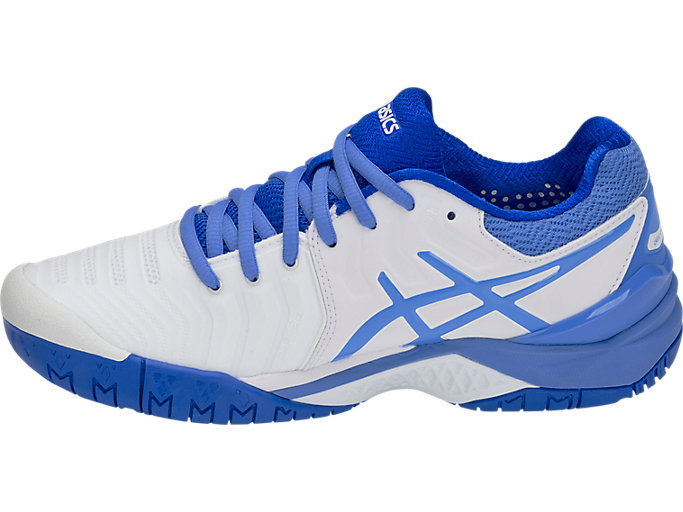 Tenisove Tenisky Asics Gel-resolution 7 Damske Biele Modre | 42095-SKYX