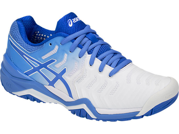 Tenisove Tenisky Asics Gel-resolution 7 Damske Biele Modre | 42095-SKYX