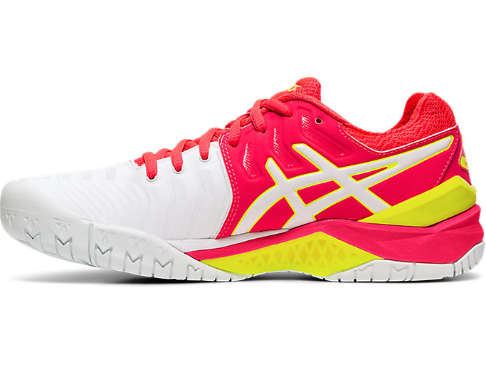 Tenisove Tenisky Asics Gel-resolution 7 Damske Biele Ruzove | 69451-ADLE