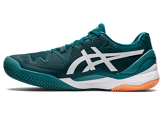 Tenisove Tenisky Asics Gel-resolution 8 Clay Panske Tmavo Zelene Biele | 54780-YCGP