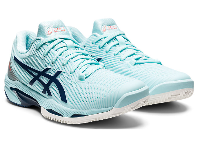 Tenisove Tenisky Asics Solution Speed Ff 2 Clay Damske Modre Svetlo Indigo | 80473-LXBI