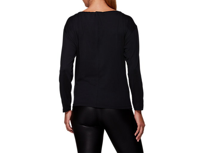 Tielko Asics Luxe Traveler Long Sleeve Damske Čierne | 84630-KGLF