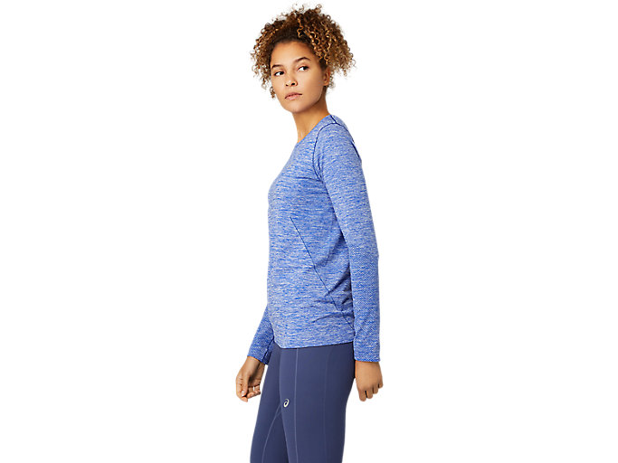 Tielko Asics Race Seamless Long Sleeve Damske Modre | 27401-FNWL