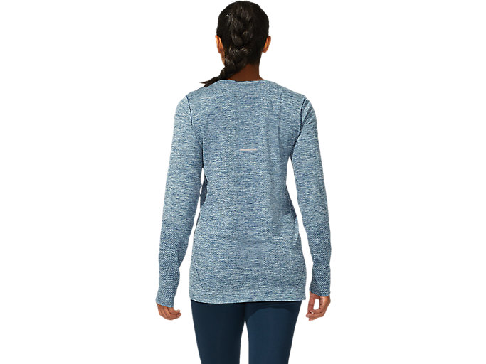 Tielko Asics Race Seamless Long Sleeve Damske Modre | 28916-NSKX