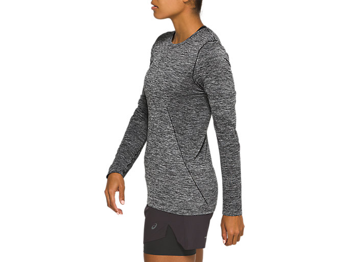 Tielko Asics Race Seamless Long Sleeve Damske Čierne | 93702-BIZE