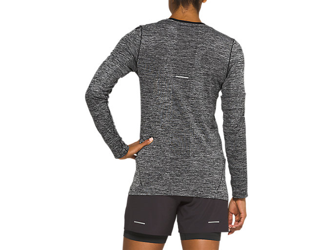 Tielko Asics Race Seamless Long Sleeve Damske Čierne | 93702-BIZE