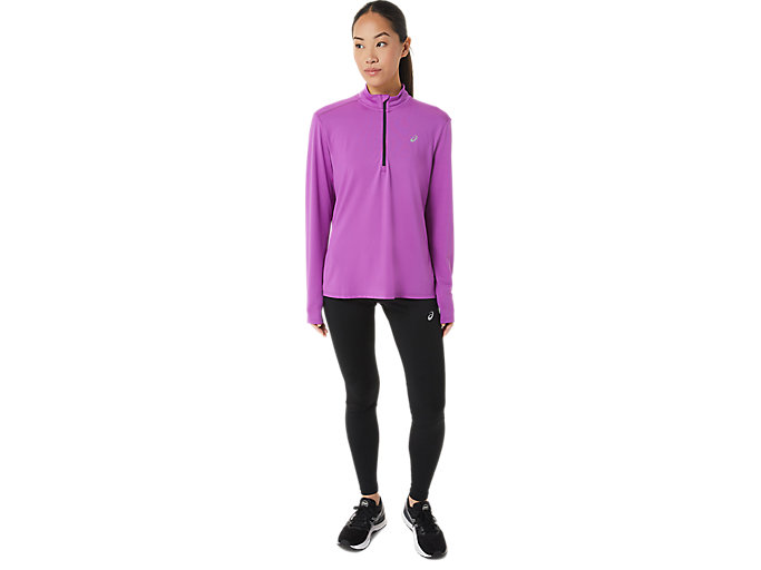 Tielko Asics Ready-set Half Zip Damske Nachový Modre | 45701-GZWL