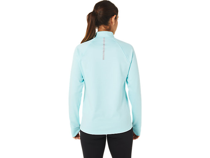 Tielko Asics Thermopolis 1/4 Zip Damske Modre | 10367-QVMN