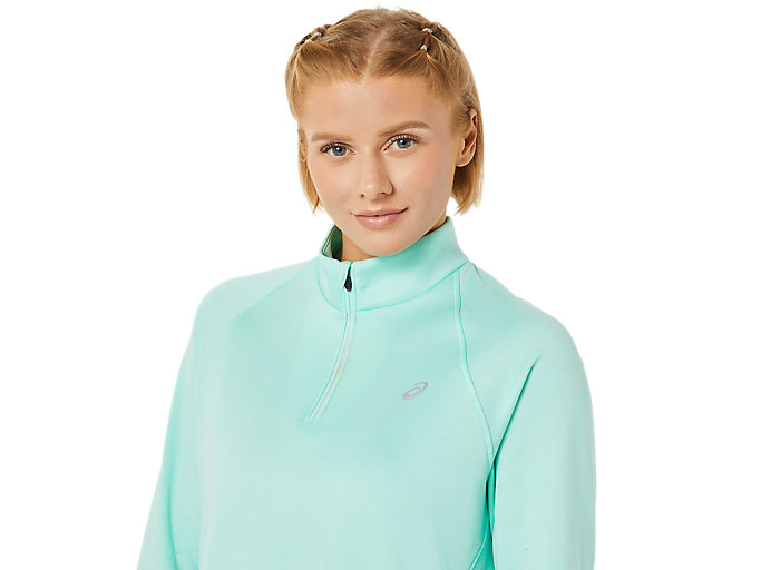 Tielko Asics Thermopolis 1/4 Zip Damske Viacfarebný | 41923-MZOB