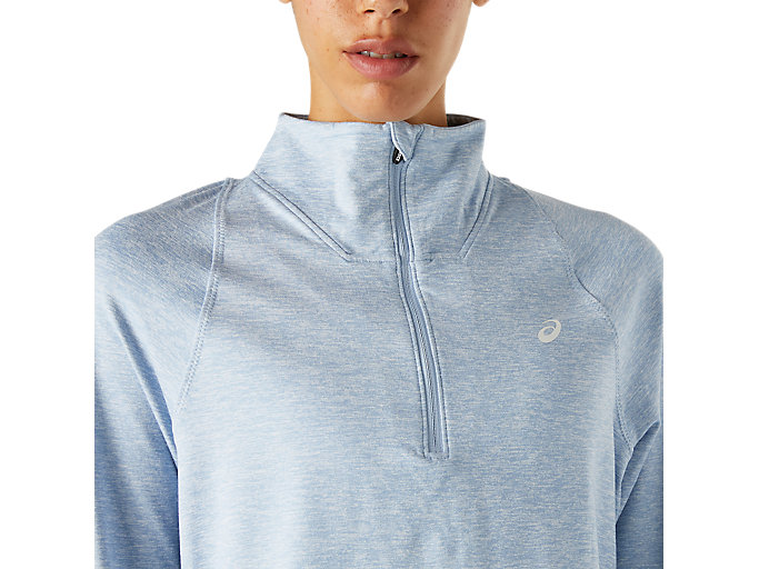 Tielko Asics Thermopolis Half Zip Damske Biele | 08439-WZAQ