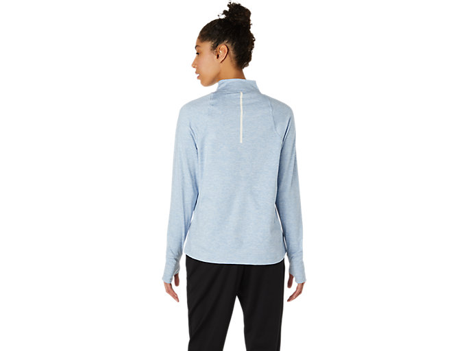 Tielko Asics Thermopolis Half Zip Damske Biele | 08439-WZAQ