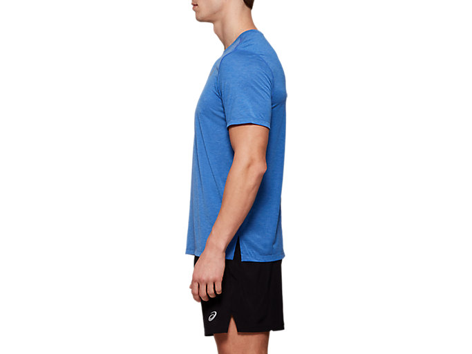 Topy Asics Dorai Kratke Sleeve Panske Modre | 35406-WXLF