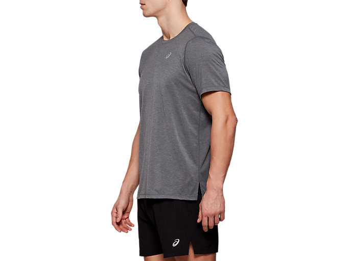 Topy Asics Dorai Kratke Sleeve Panske Tmavo Siva | 28063-BFUS