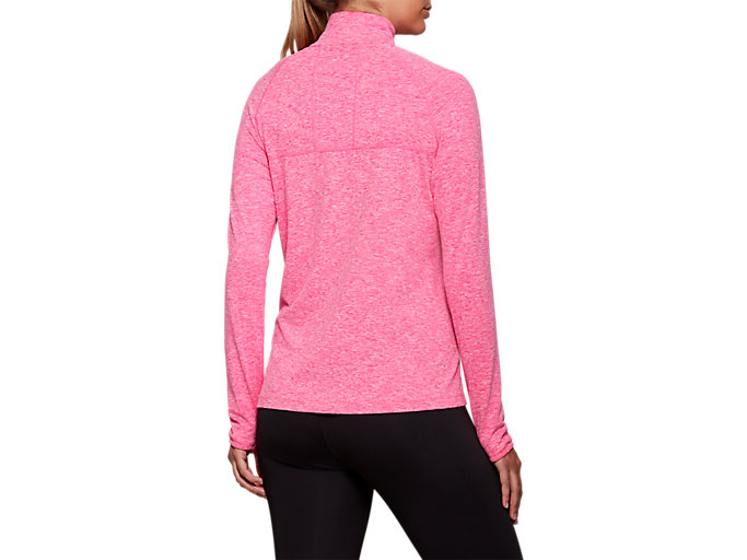 Topy Asics Dorai Quarter Zip Damske Ruzove | 17380-MAXP