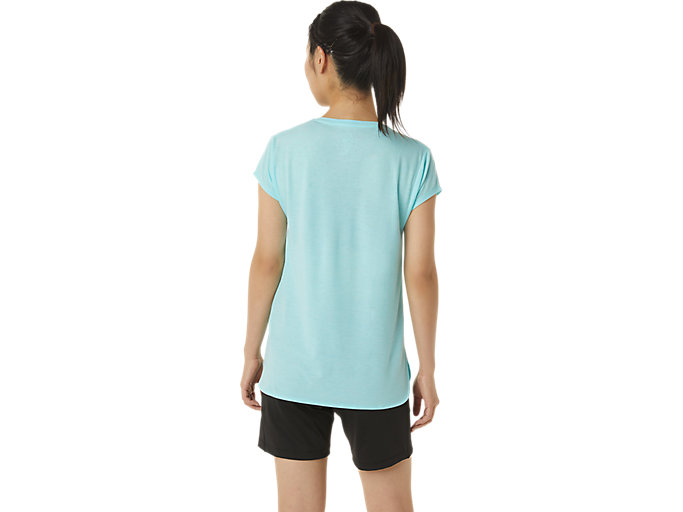 Topy Asics Heather Vneck Damske Modre | 98361-RNTU