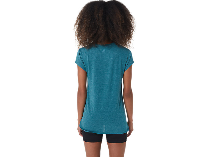 Topy Asics Heather Vneck Damske Tmavo Zelene | 73614-VTCX