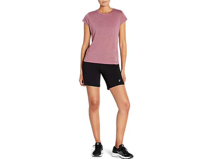 Topy Asics Kratke Sleeve Heather Damske Nachový | 09183-LEGY