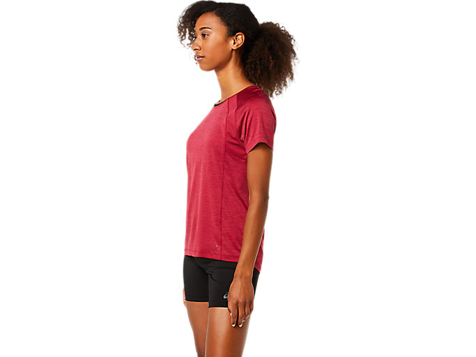 Topy Asics Kratke Sleeve Pr Lyte Damske Bordove | 50681-NRIE