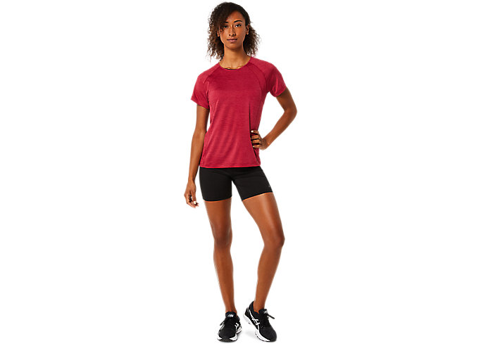 Topy Asics Kratke Sleeve Pr Lyte Damske Bordove | 50681-NRIE