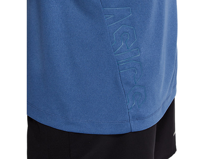 Topy Asics Kratke Sleeve Pr Lyte Panske Tmavo Siva | 38410-JIDM