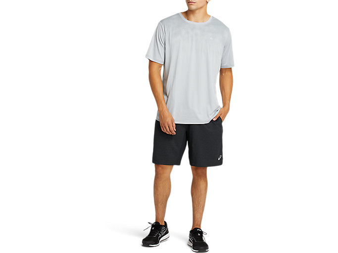 Topy Asics Kratke Sleeve Pr Lyte Panske Siva | 75219-GYOE