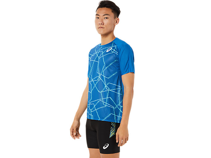 Topy Asics Light Kratke Sleeve Panske Viacfarebný | 02813-DPFG