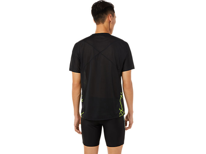 Topy Asics Light Kratke Sleeve Panske Čierne | 17230-BGLX