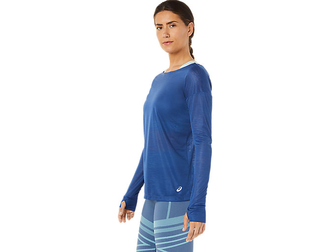 Topy Asics Open Back Long Sleeve Damske Tmavo Siva | 93751-ZUHN