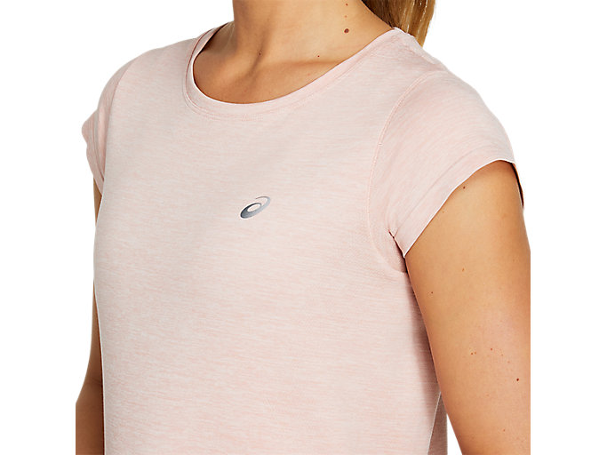 Topy Asics Race Seamless Kratke Sleeve Damske Koralove | 76928-IYDP