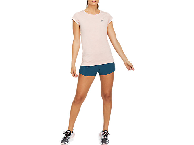 Topy Asics Race Seamless Kratke Sleeve Damske Koralove | 76928-IYDP