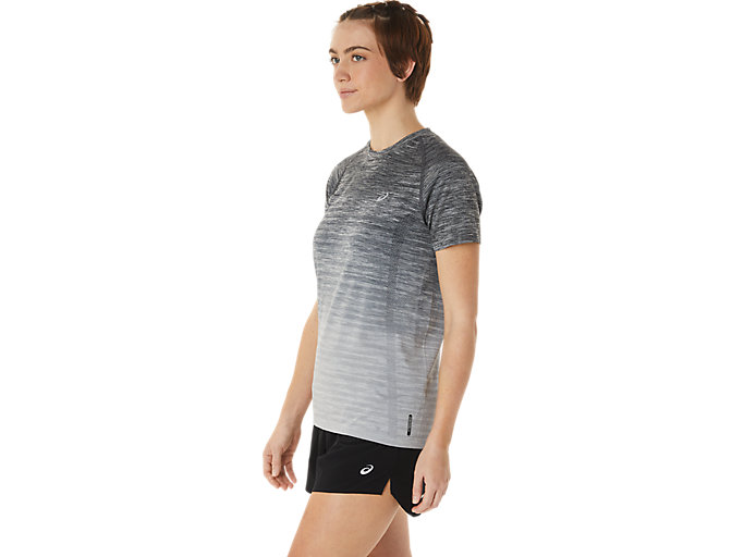 Topy Asics Seamless Kratke Sleeve Damske Siva Siva | 29631-OKJT