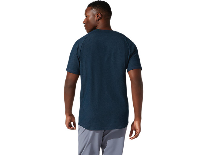 Topy Asics Smsb Tréningová Kratke Sleeve Top Panske Modre | 10875-HERJ