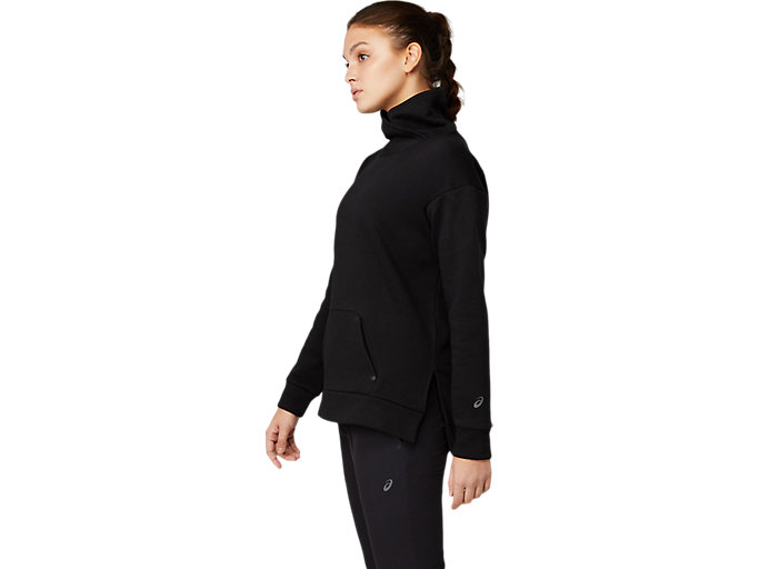 Topy Asics Thermal Tech Damske Čierne | 51706-RIQK