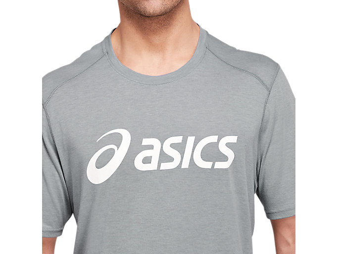 Topy Asics Triblend Tréningová Kratke Sleeve Top Panske Biele | 64057-AZEL