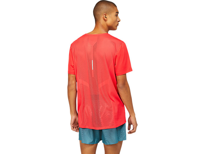 Topy Asics Ventilate Kratke Sleeve Panske Červené | 83740-WEZC