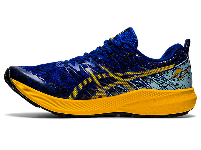 Trailove Bezecke Tenisky Asics Fuji Lite 2 Panske Modre | 47385-TADZ