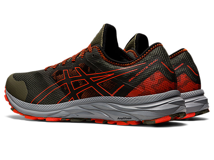 Trailove Bezecke Tenisky Asics Gel-excite Panske Zelene Ruzove | 59032-SNEK