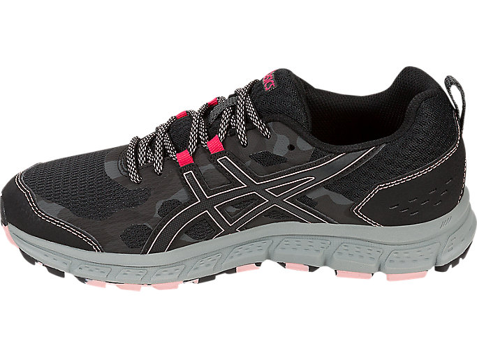 Trailove Bezecke Tenisky Asics Gel-scram 4 Damske Čierne Tmavo Siva | 41089-SXMB