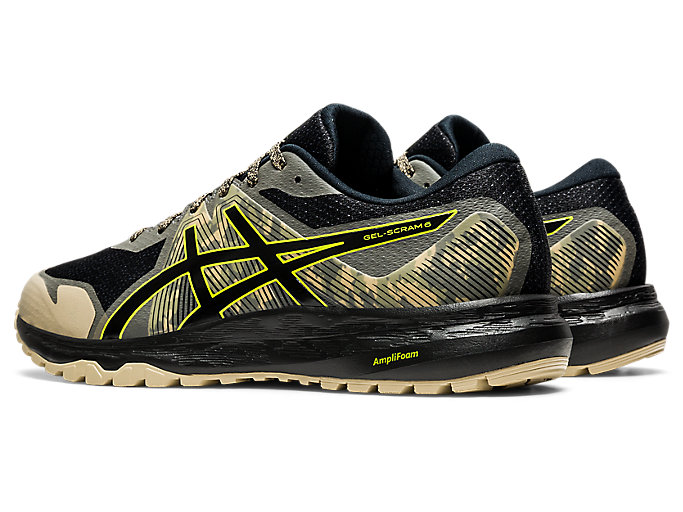 Trailove Bezecke Tenisky Asics Gel-scram 6 Panske Čierne Svetlo Zelene | 62539-YFEM