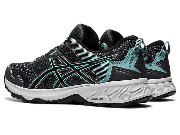 Trailove Bezecke Tenisky Asics Gel-sonoma 5 Damske Siva Čierne | 28456-WEBT