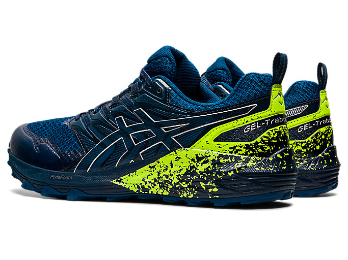 Trailove Bezecke Tenisky Asics Gel-trabuco Terra Panske Modre Strieborne | 68931-SVWF