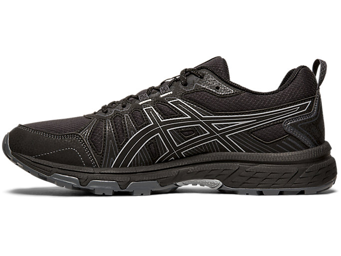 Trailove Bezecke Tenisky Asics Gel-venture 7 Panske Čierne | 08976-OFBC