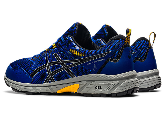 Trailove Bezecke Tenisky Asics Gel-venture 8 Panske Modre Čierne | 10679-PWHO