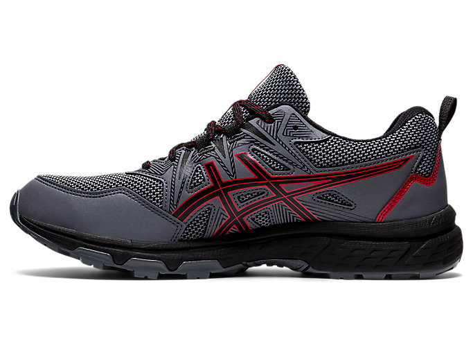 Trailove Bezecke Tenisky Asics Gel-venture 8 (4e) Panske Čierne | 18064-YOSL